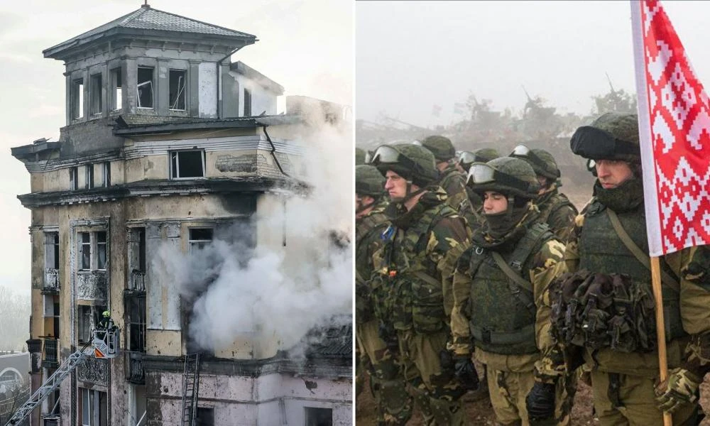 Μετά το Χάρκοβο οι Ρώσοι επιτέθηκαν και το Κίεβο-Η Λευκορωσία ετοιμάζει να επιβάλει στρατιωτικό νόμο σε νότιες περιοχές